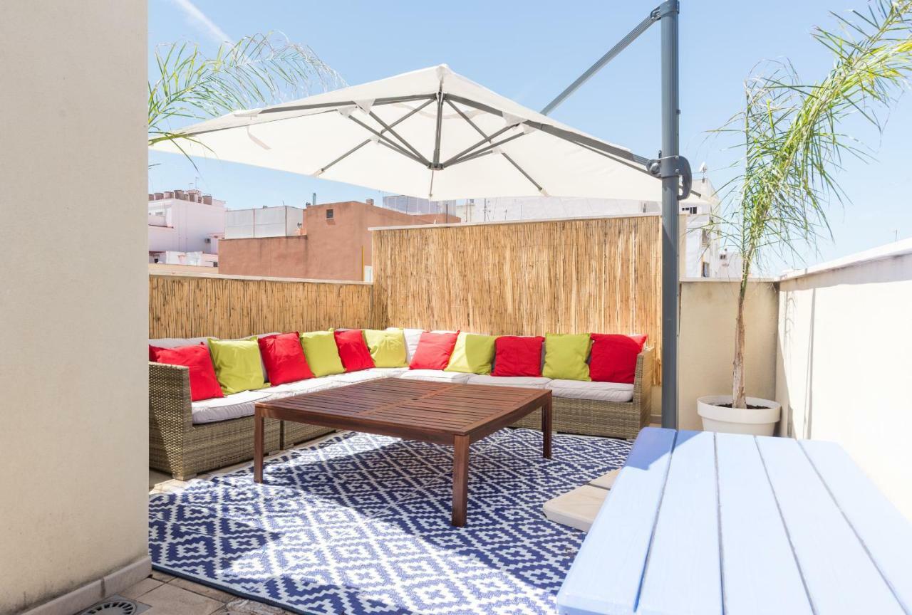Ma1A-Apt With Rooftops With Palms Close To Old Town Malaga Exterior photo
