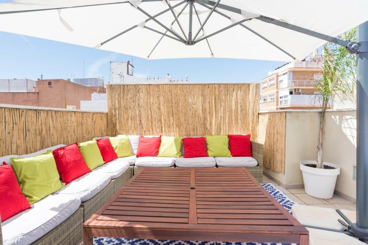 Ma1A-Apt With Rooftops With Palms Close To Old Town Malaga Exterior photo